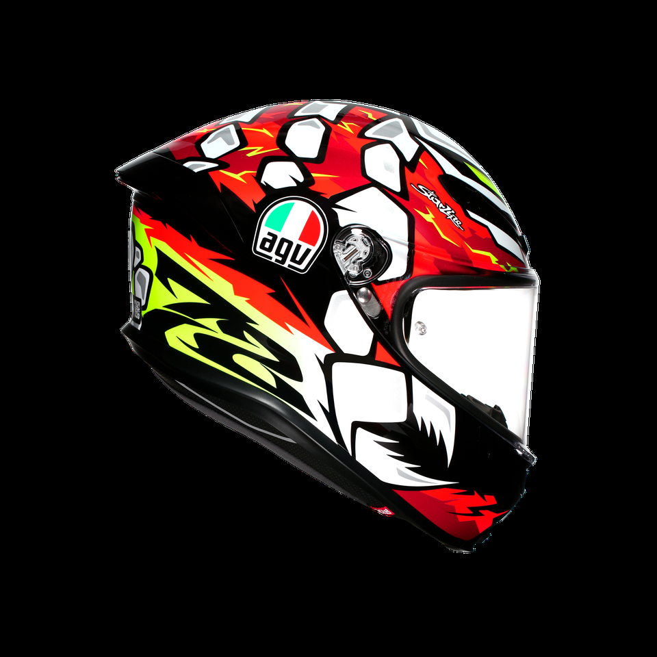 k6 s bezzecchi 2024 capacete integral para motocicleta dot e2206