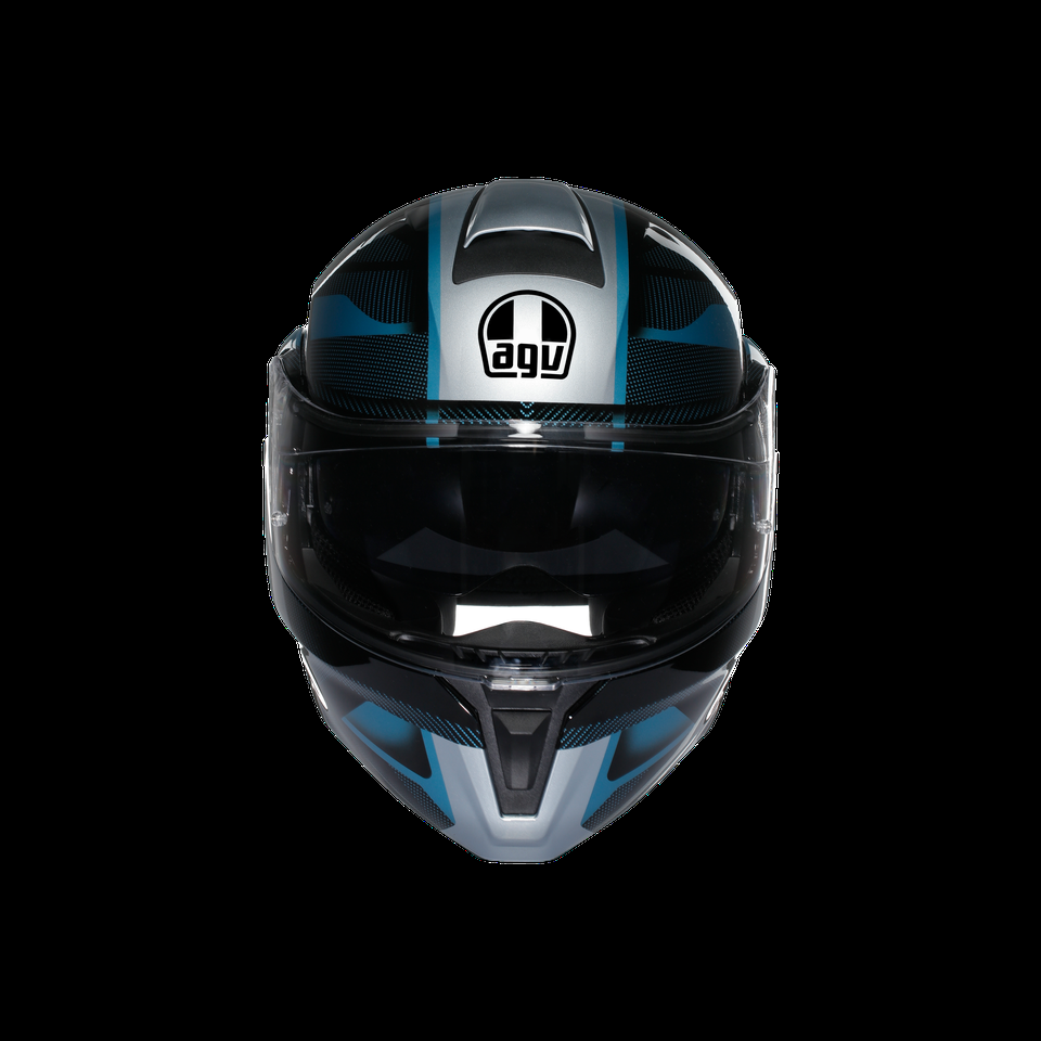 streetmodular ledro preto mate acabamento azul motorizado capacete de virar para cima dote2206