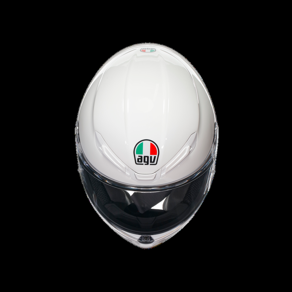 k6 s branco capacete integral para motocicleta dot e2206