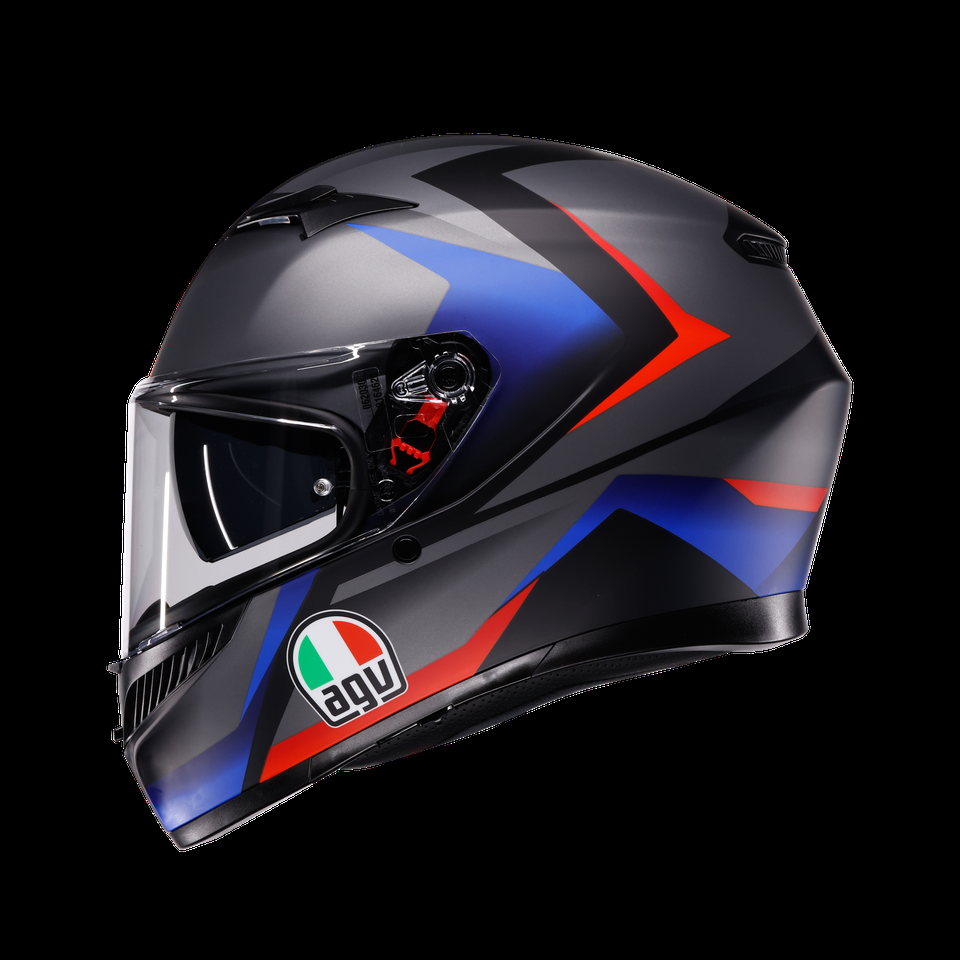k3 dote2206 striga preto mate azul vermelho