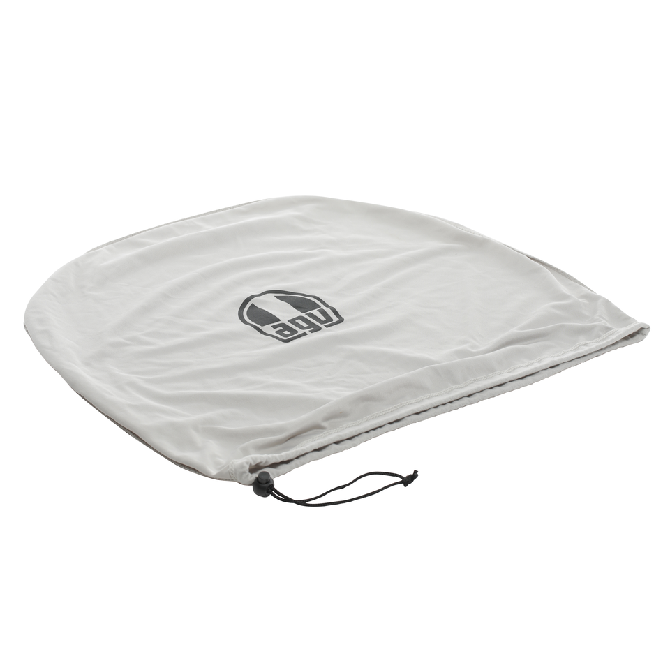 bolsa para capacete agv cinza