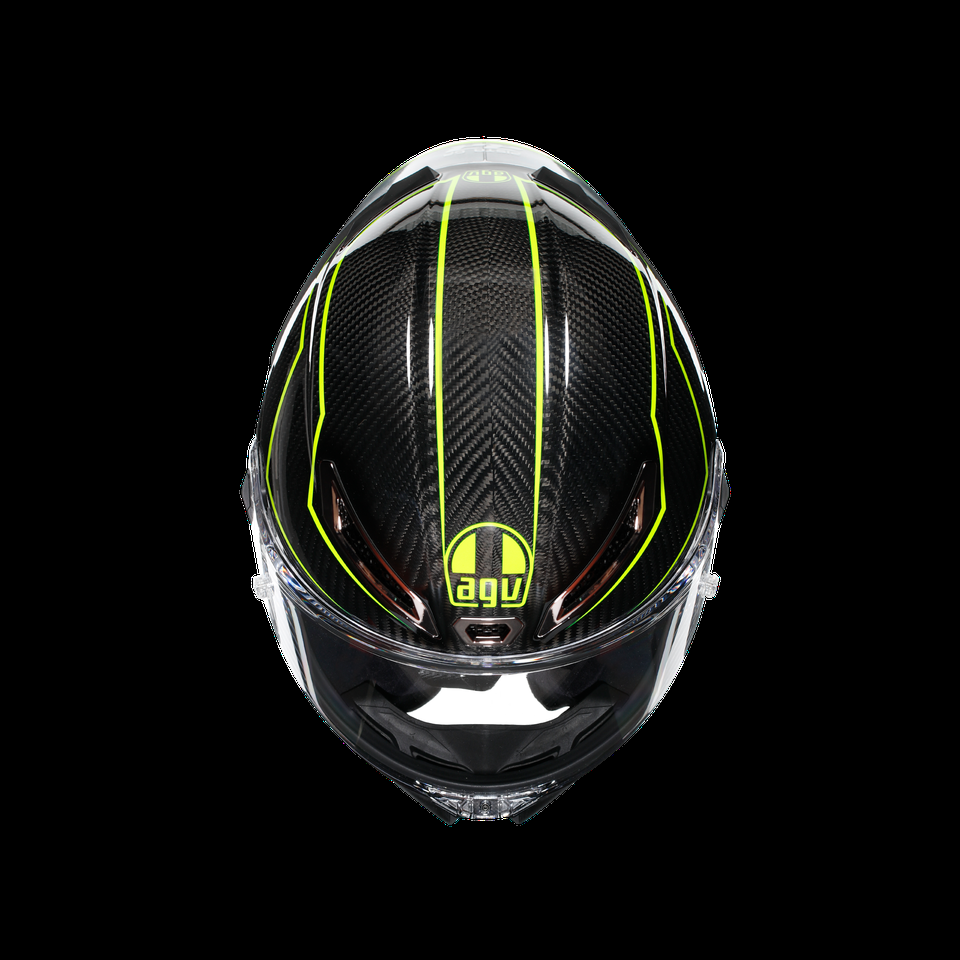 capacete integral para motocicleta pista gp rr performante carbonlime e2206 dot