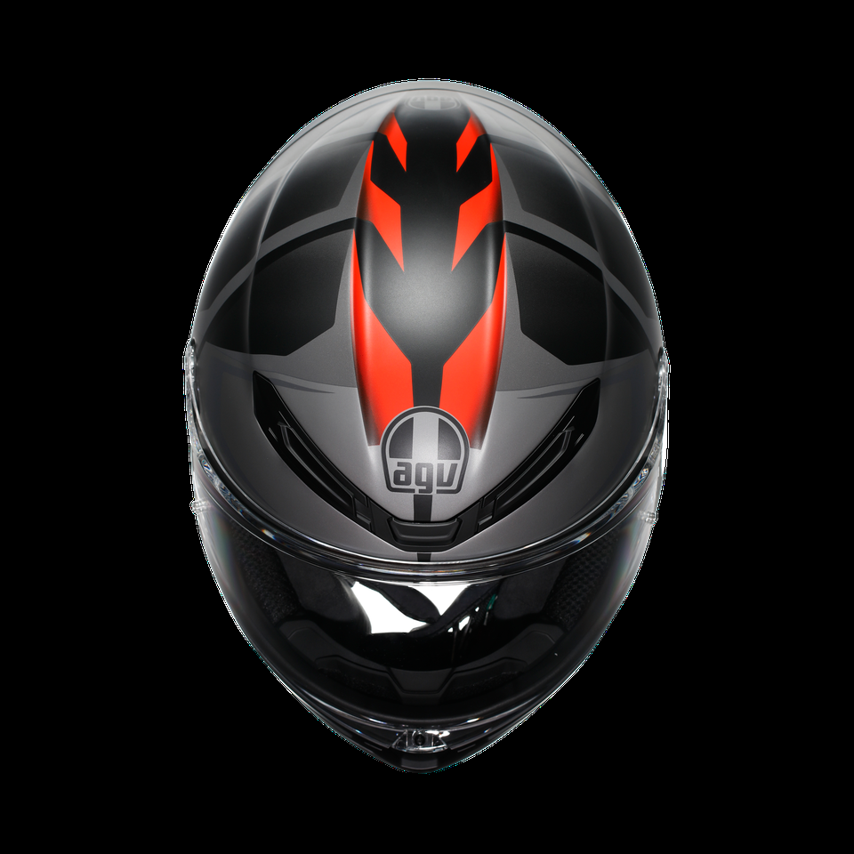 k6 s karve preto mate cinza vermelho capacete integral para motocicleta dot e2206