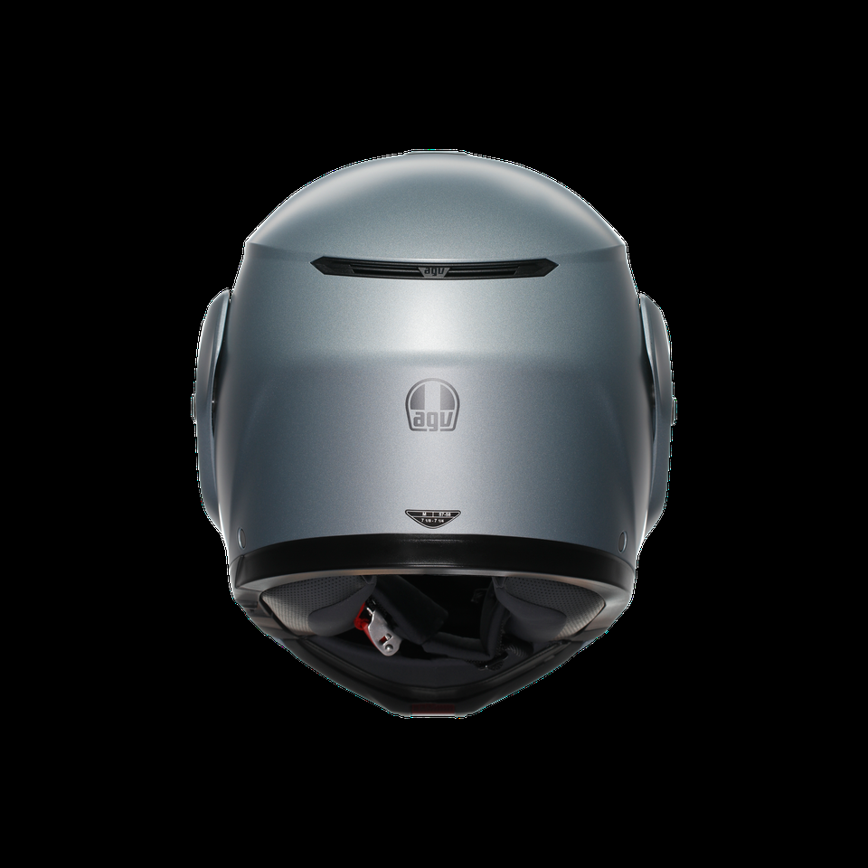 streetmodular mono matte prata capacete de moto com abertura frontal dote2206
