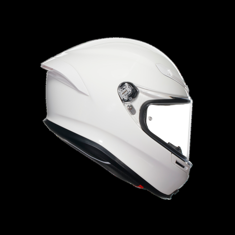 k6 s branco capacete integral para motocicleta dot e2206