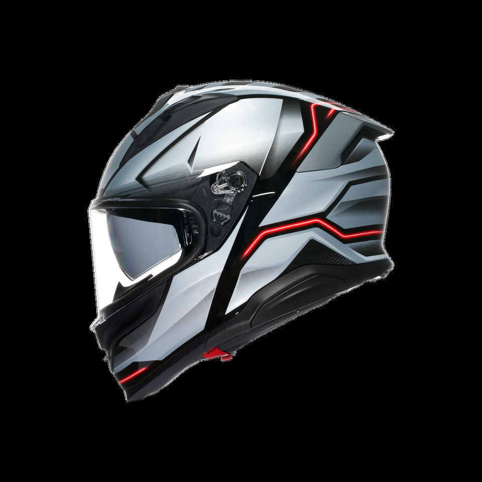 k7 mplk jaeger preto prata capacete integral para motocicleta dot e2206
