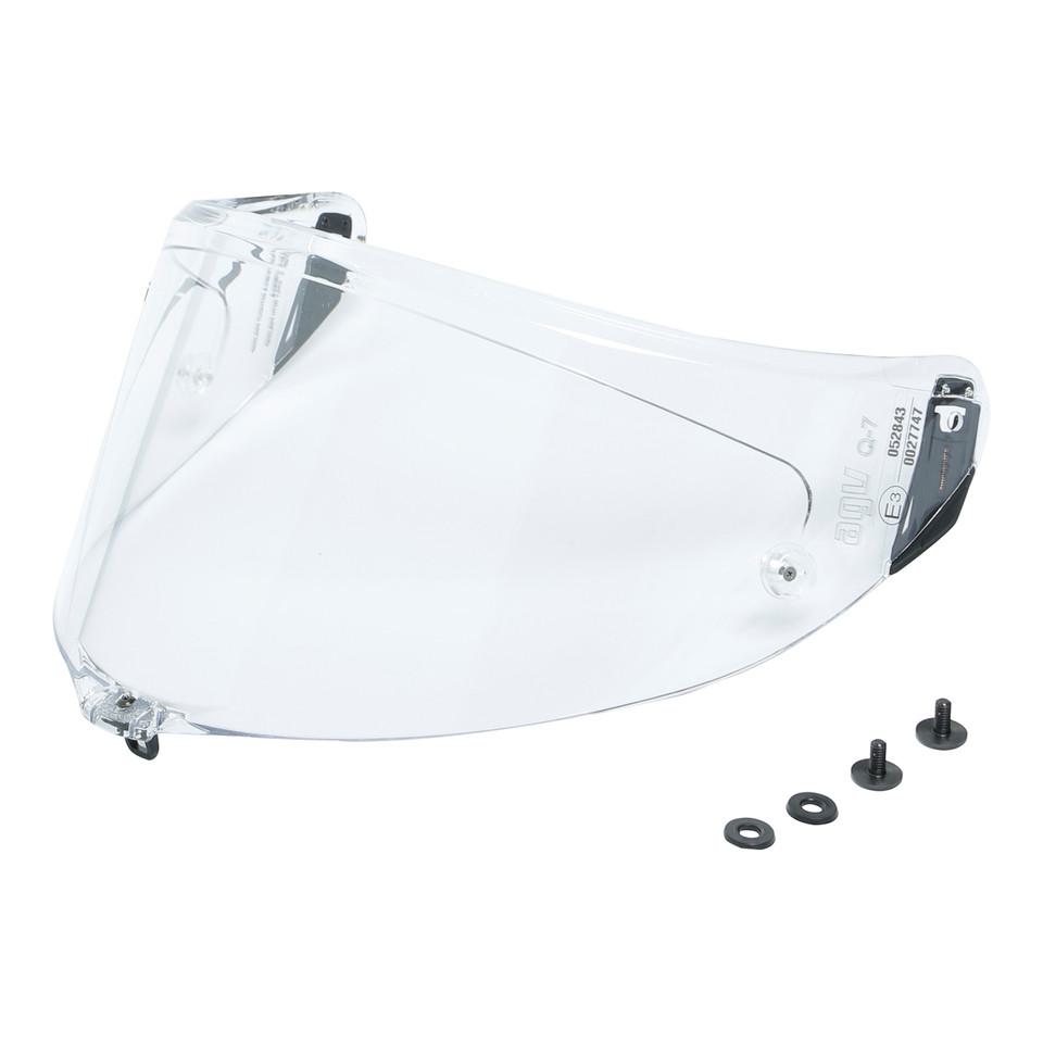 kit de visor de pista gp rrpista gp rcorsa r parafusos transparente