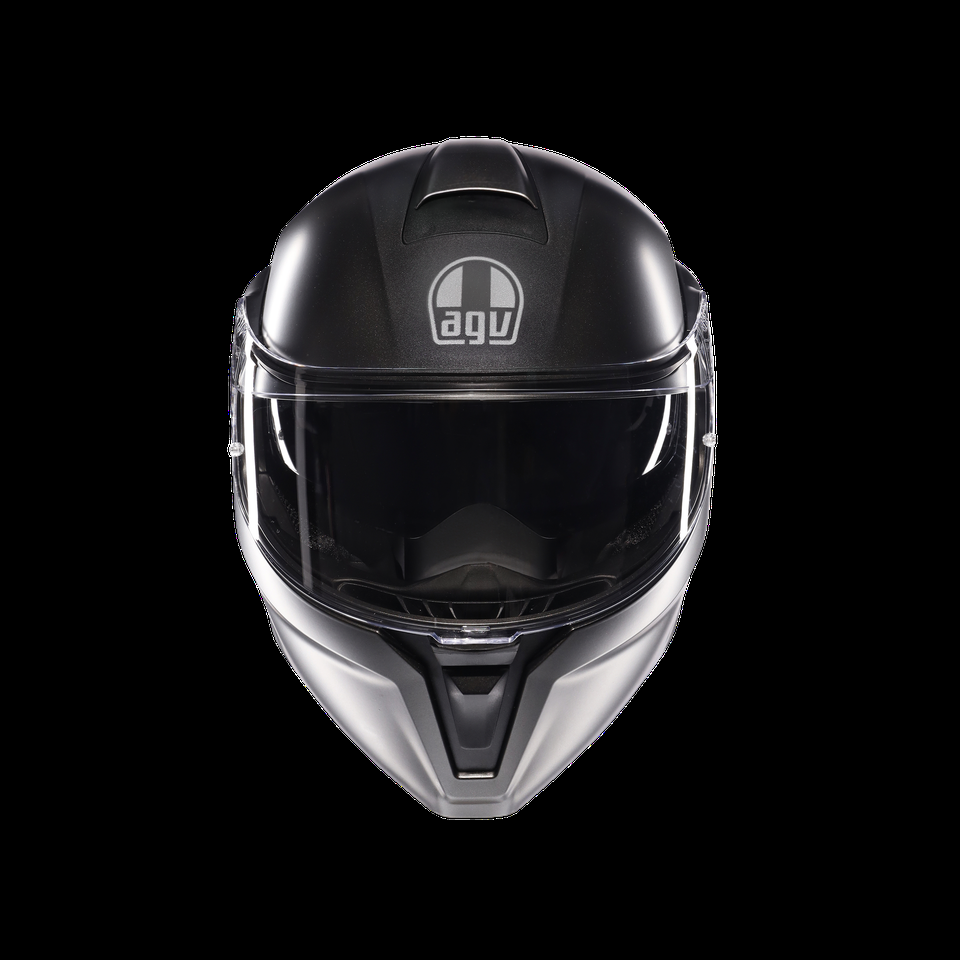 streetmodular mono matt asfalto grey capacete de motociclista flip up dote2206