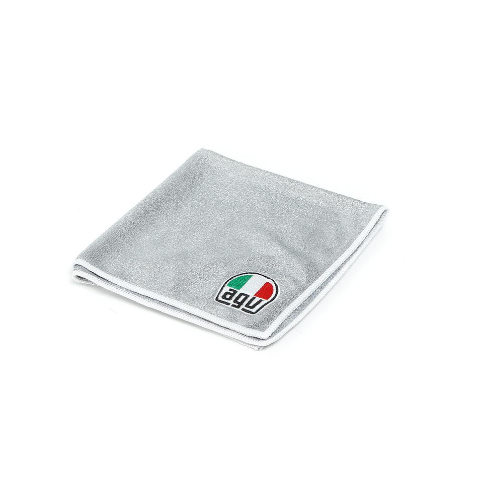 pano de limpeza para capacete agv cinza