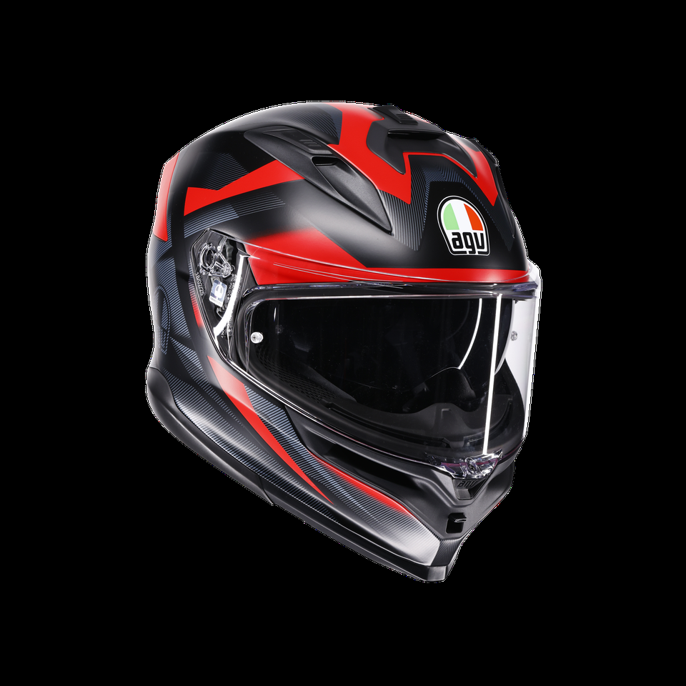 k7 mplk glimpse preto matevermelho capacete integral para motocicleta dot e2206