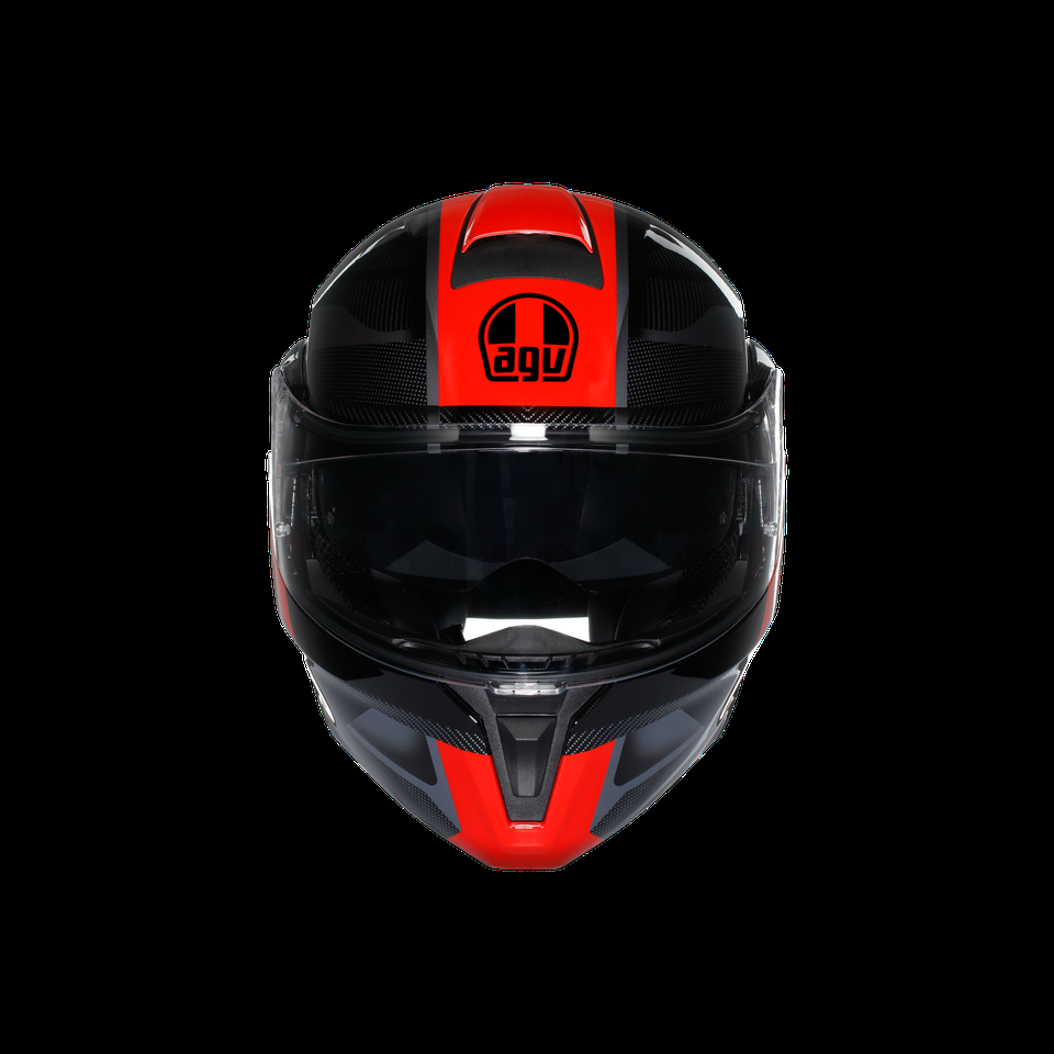 streetmodular ledro pretovermelho capacete para motocicleta com abertura flip up dote2206